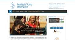 Desktop Screenshot of nfharmonie.cz