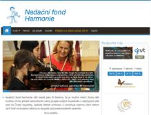 Tablet Screenshot of nfharmonie.cz